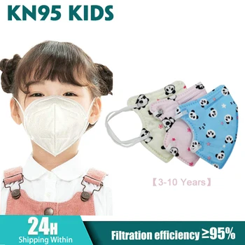 

3-10 Years Old Kids KN95 Masks ffp2mask Child Masque Boys Girls Baby KN95 Mascarillas niños mascarilla ffp2 kn95 infant