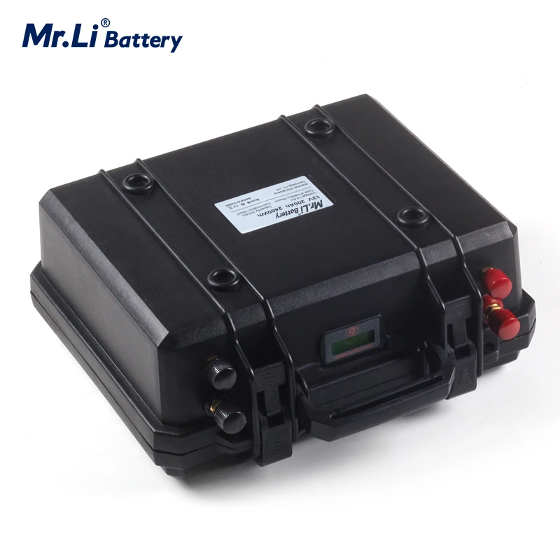 Mr. Li Lifepo4 12V 200Ah батарейный блок 12,8 V батарейный блок Встроенный BMS Аккумулятор для хранения энергии для солнечной системы Camper источник питания