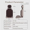 Vibrating Electric Cervical Neck Back Body Cushion Massage Chair Muscle Stimulator Heated Remote Control Pad Fatigue Relife Gift 6