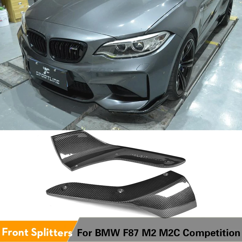 Carbon Fiber / FRP Unpainted Car Aprons Front Bumper Splitters Lip