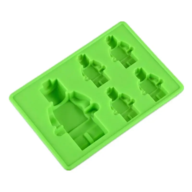 Формочки для льда в виде робота Форма Для Замораживания Лоток Мороженого