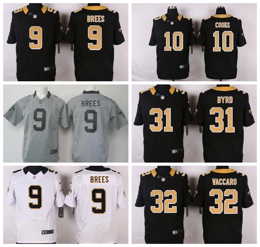 Stitiched, Орлеан, 9 Drew Brees, Jairus Byrd, Kenny Vaccaro, Sheldon Rankins, для мужчин, молодежи, детей, женщин Джерси