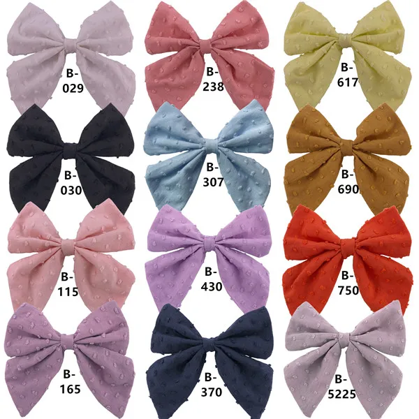 Bubble 12 PCS Из хлопка и льна, банты, бутик волосы бант Заколки для волос в морском стиле лук заколки для волос для девочек Для женщин аксессуары для волос Головные уборы - Цвет: Bubble 12 PCS