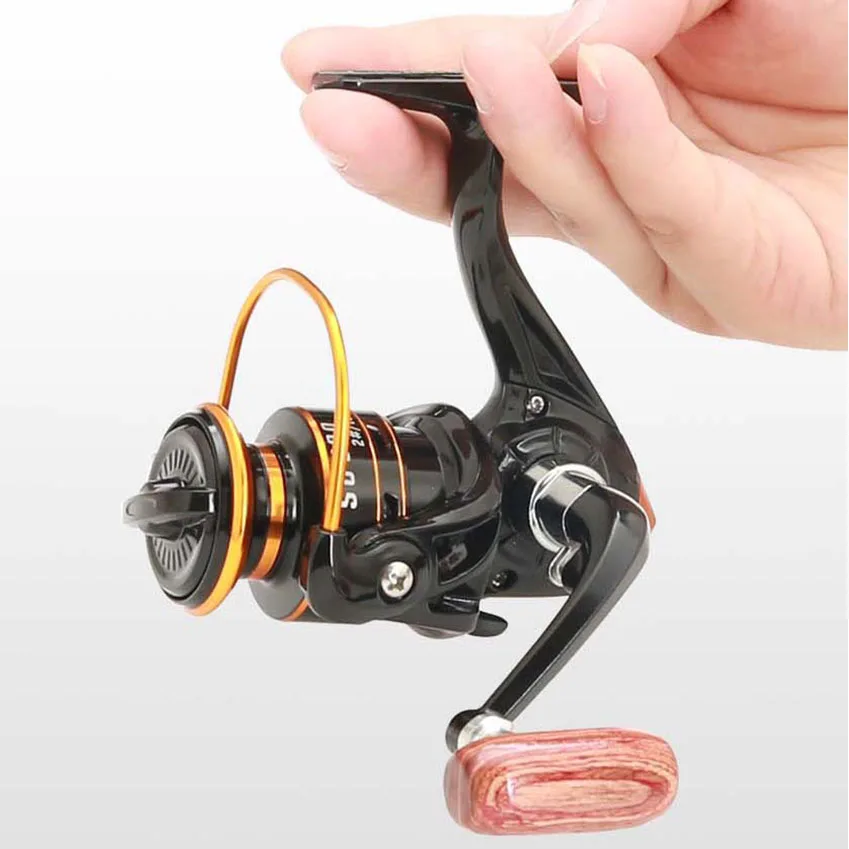 800 series Small Spinning Fishing Reel Metal Coil 5KG Max Drag Ice Lure Saltwater Freshwater Small Fishing Wheel spinning fishing reels fishing reels