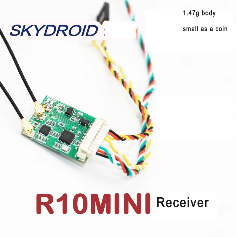 

Мини-приемник SKYDROID R10 для дистанционного управления SKYDROID T12 T10 SG12