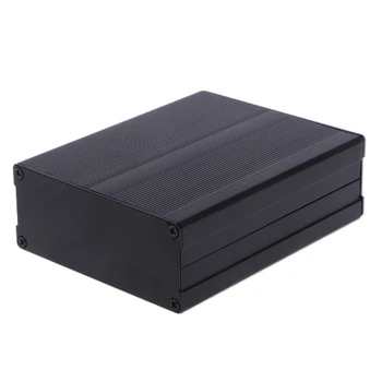 

Aluminum Box Enclosure DIY Electronic Project Box Black Instrument Case 120x97x40mm
