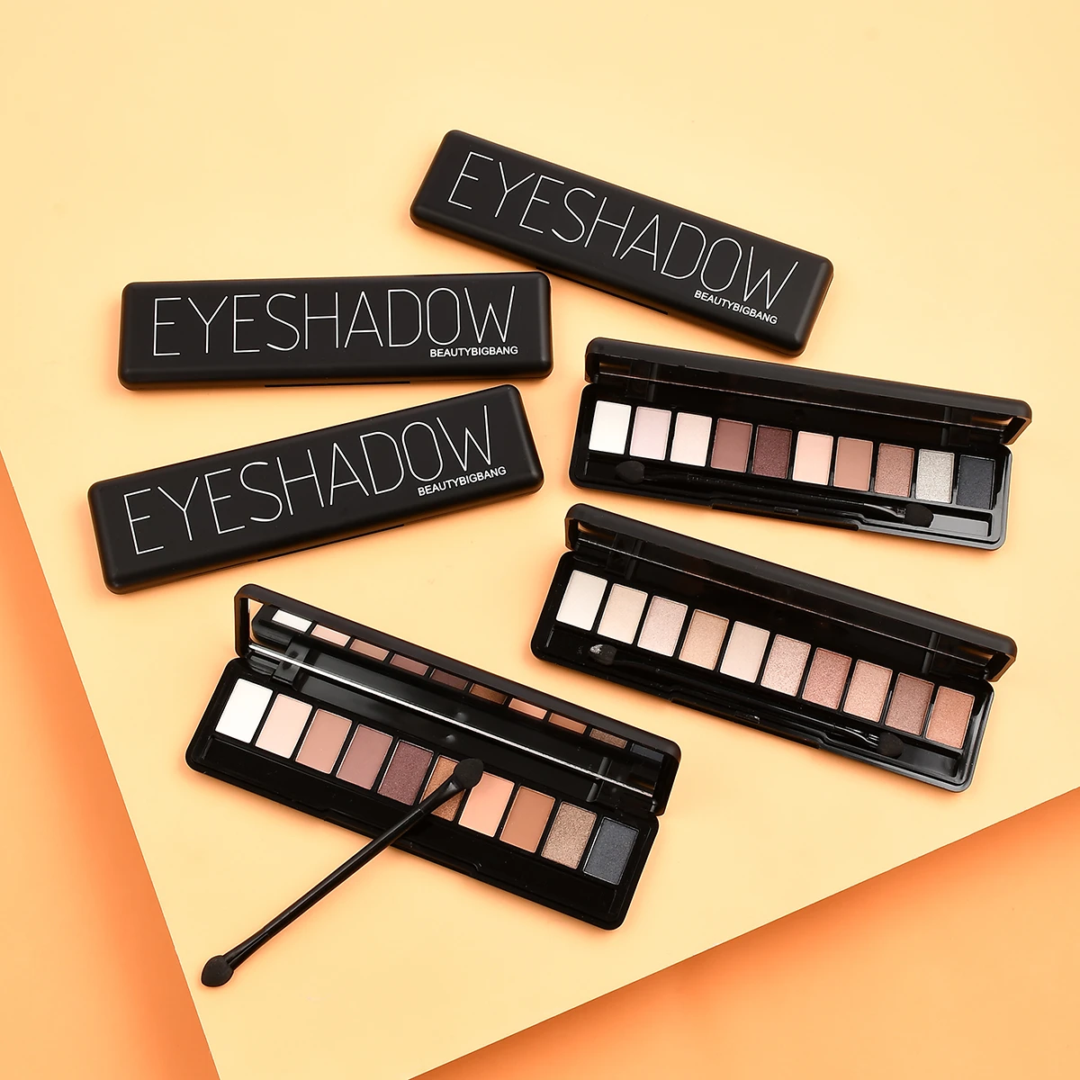 Палитра теней Beautybigbang для 10 цветов идеально подходит нанесения красивые и смелые