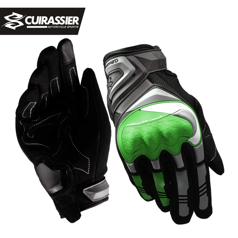Photo Product Cuirassier Motorcycle Gloves Durable Touch Screen Night Reflective Motocross Motorbike Biker Racing Car Riding Moto Gloves Men