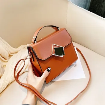 

Women's bag spring section 2020 new fashion wild high sense French niche foreign crossbody bag women leather handbags