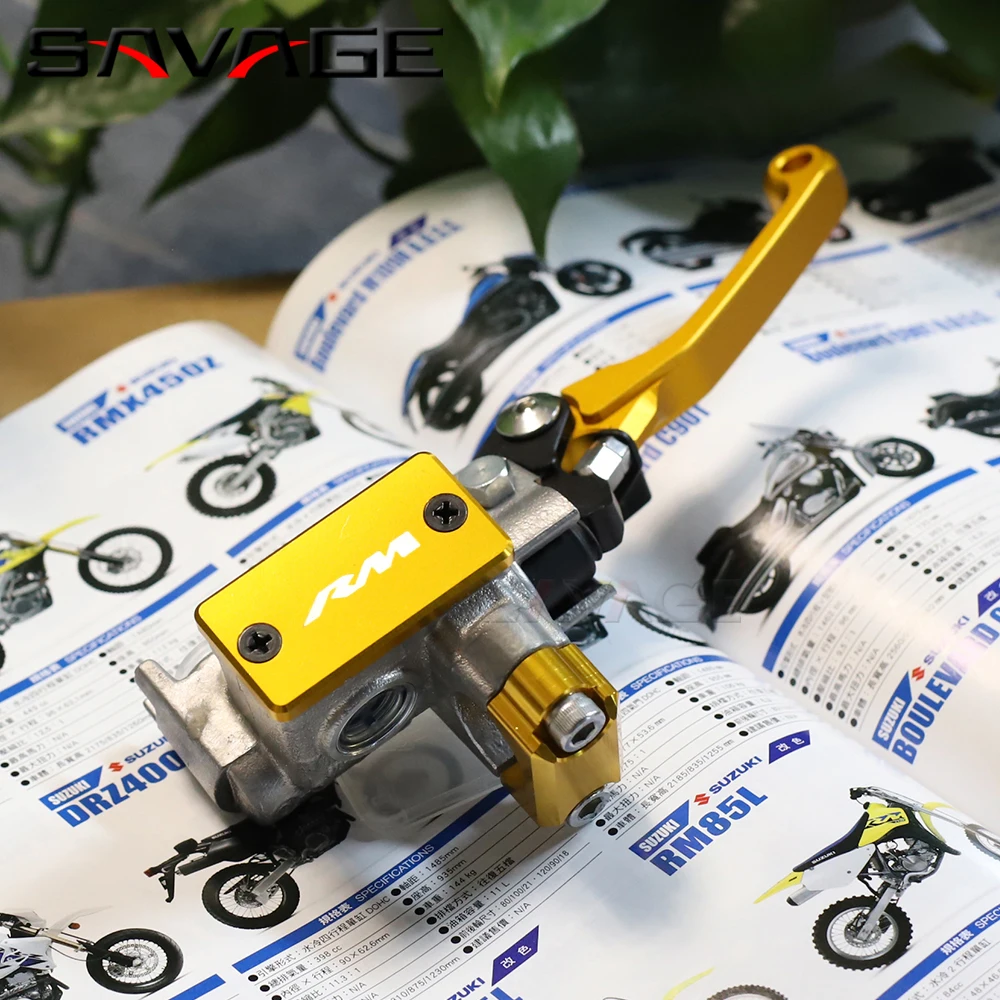 Motorcycle Front Brake Reservoir Cover For SUZUKI RM 80 85 125 250 1986-2019 RM80 RM85 RM125 Oil Fluid Cylinder Cap Accessories