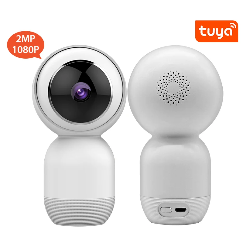 Беспроводная умная Wifi ip камера 1080P 2MP Tuya жизнь двухстороннее аудио ночного