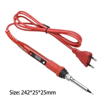 

1pc Car Digital Display Adjustable Electric Soldering Iron Welding Pen Electronic Repair Tool Accessories