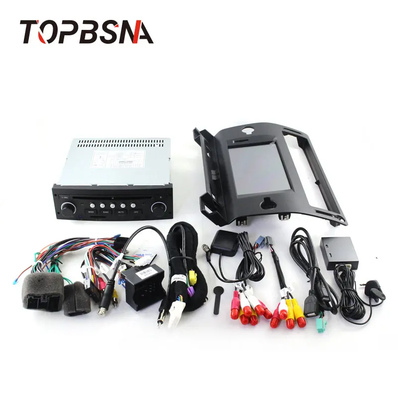 Автомобильный DVD плеер TOPBSNA на Android 10 для Citroen C4 четыре Triumph 2004 2012 GPS навигация