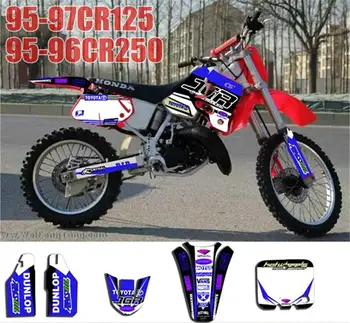 

DECALS GRAPHICS & BACKGROUNDS Sticker for Honda CR125 CR250 1997 1996 1995 CR 125 250 95 96