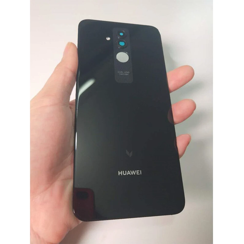

For 6.3" Huawei Mate 20 Lite Glass Back Battery Cover Case Rear+Glass Lens For Mate 20 Lite Rear Door