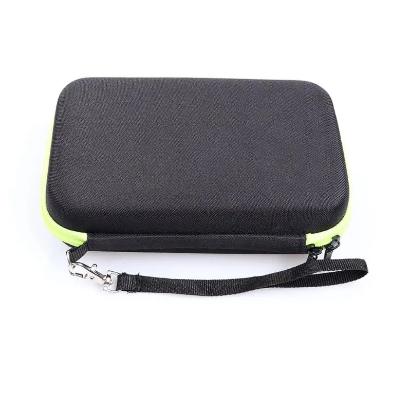 Green Zipper Жесткий EVA чехол для переноски Анти-Царапины сумка для хранения защитная коробка для Obdii Obd2 инструмент сканирования аксессуары - Цвет: Green Zipper