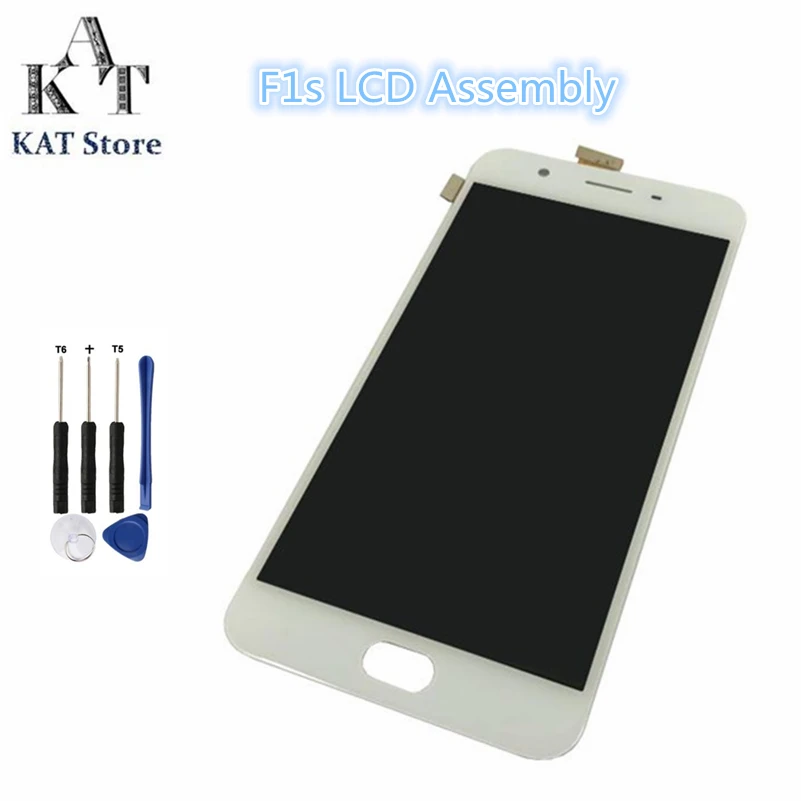 Замена ЖК экрана KAT для OPPO F1s A59 A1601 гарантия качества сенсорного экрана|Экраны