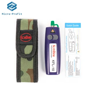 

Free Shipping Mini 20mW VFL Optical Fiber Cable Tester KFL-20 20Km Range 650+10nm Red Light Pen Fiber Optic Visual Fault Finder