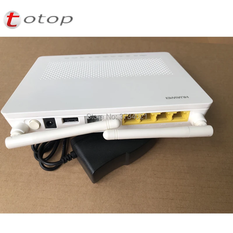 Вторая рука Huawei GPON ONU ONT HG8546M 2POTS + 1GE 3FE 1USB WiFi модем 99% Новое сетевое оборудование