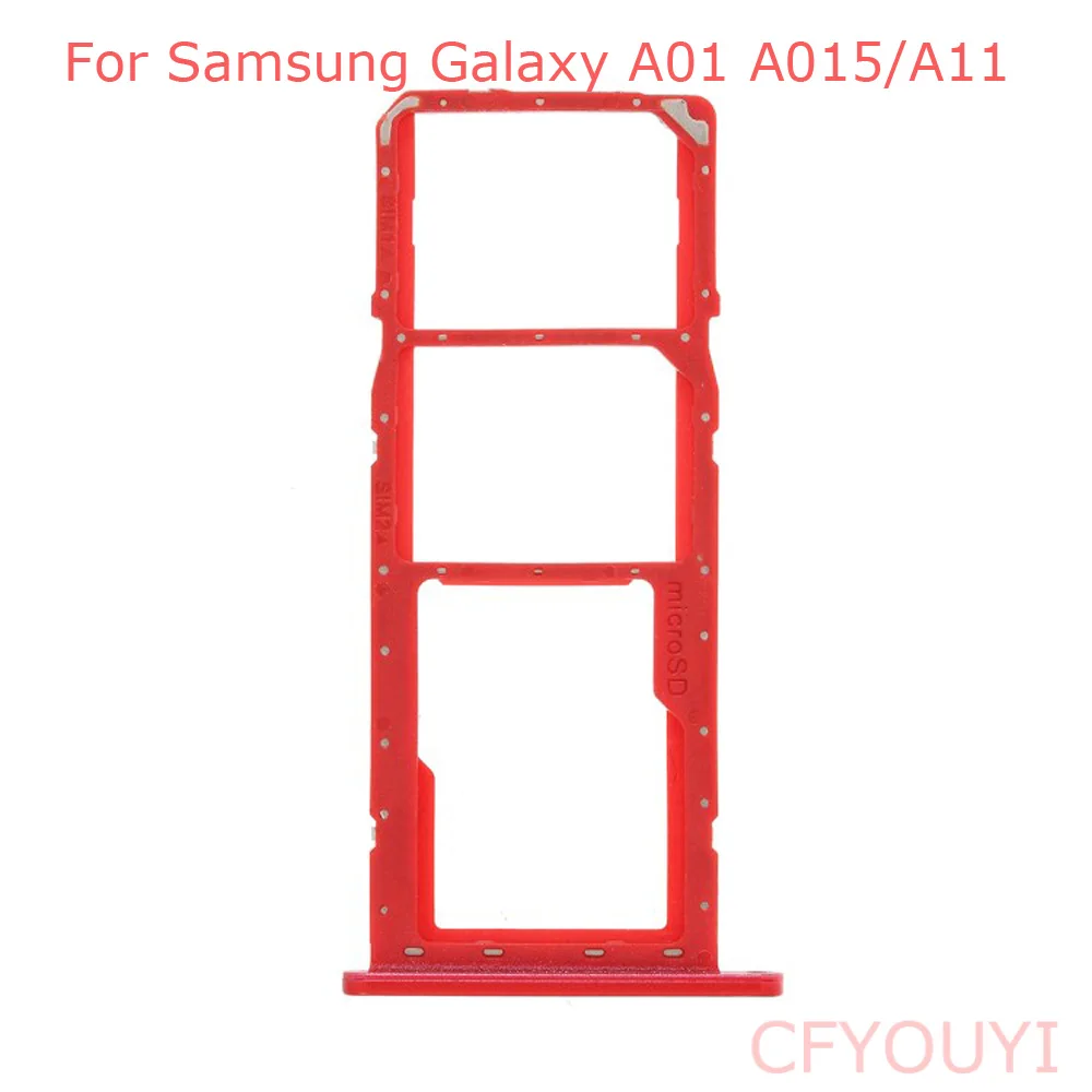 

New SIM Card Tray Holder Replace Part For Samsung Galaxy A01 A015/A11