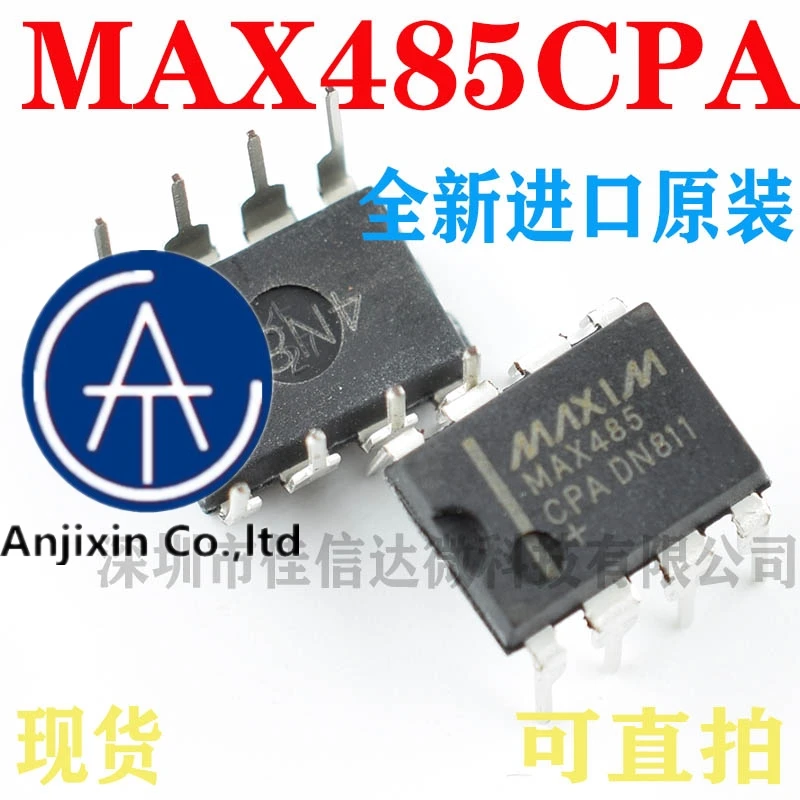 10pcs 100% orginal new real stock MAX485EPA MAX485CPA DIP-8 RS-422 transceiver | Компьютеры и офис