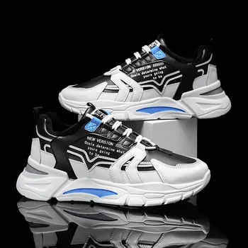 

Winter Newest Casual Shoes Mens Sneakers Male Breathable Leater Plus Velvet Dad Shoes Man Walking Footwear Zapatos De Hombre