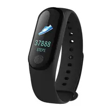 Умный Браслет M3 plus с цветным экраном, динамическим интерфейсом, пульсометром, режимом мультидвижения, IP67, водонепроницаемый, фитнес, Смарт