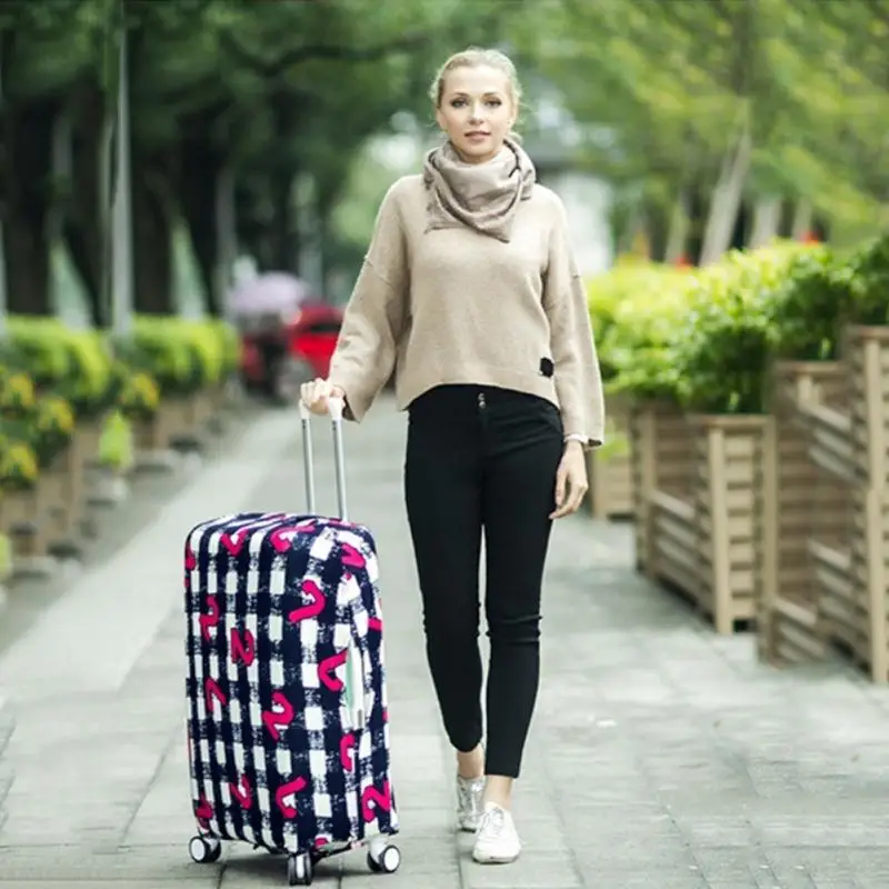 Suitcase Cover Luggage Protector Dust Cover 18-26inch Suitcase Trolley Case 5 Colors