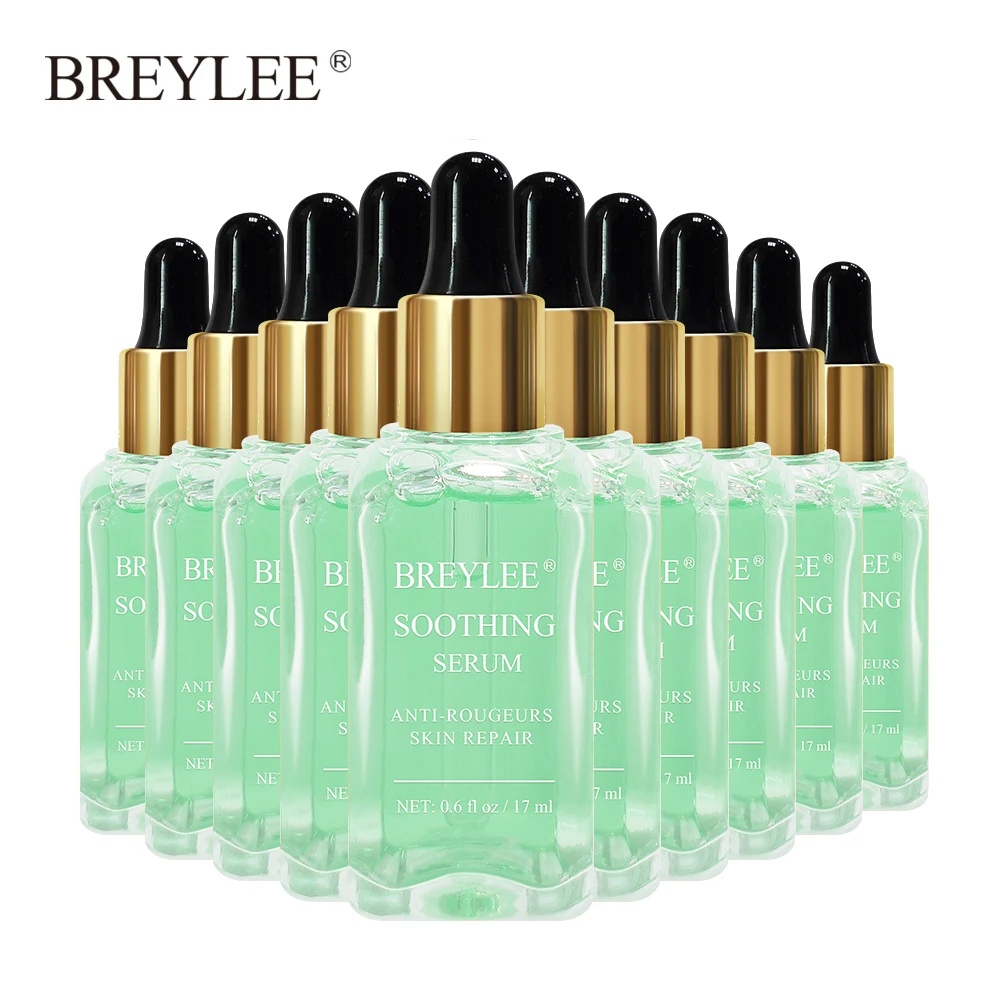 

BREYLEE Face Serum Soothing Repairing Serum Repair Sensitive Skin Remove Redness Face Care Acne Scar Removal Snail Beauty 10pcs
