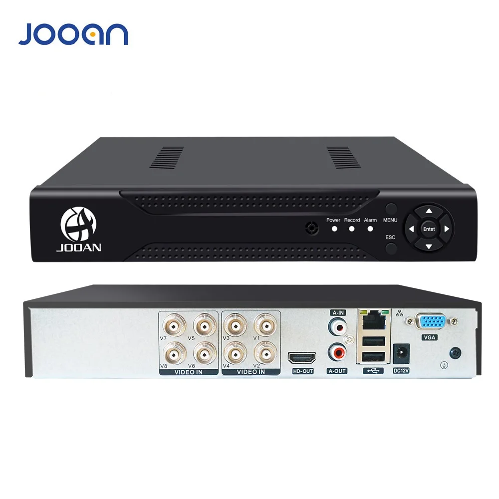 JOOAN 8CH 1080N CCTV AHD DVR qr код сканирования быстрый доступ смартфон ПК Легкий Удаленный
