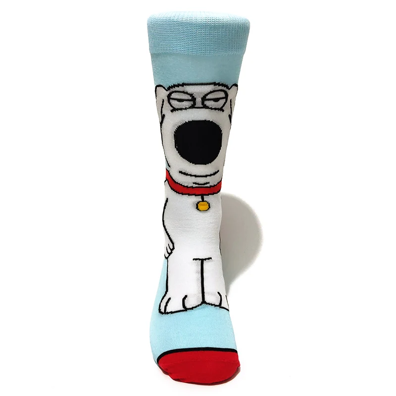 44 забавные носки с символикой аниме Веном Дэдпул флэш Наруто клоун персонализированные новые носки мужские и женские хлопковые хип хоп большие Безразмерные носки - Цвет: 27