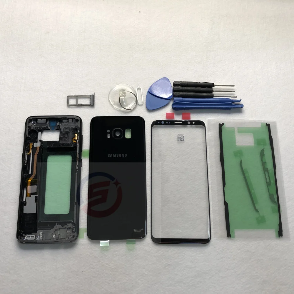 Чехол для Samsung Galaxy S8 Plus G950F G955F защитная пленка с полным покрытием экрана