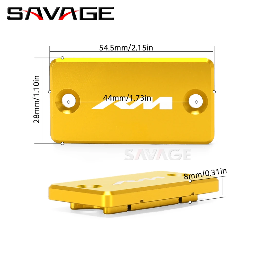 Motorcycle Front Brake Reservoir Cover For SUZUKI RM 80 85 125 250 1986-2019 RM80 RM85 RM125 Oil Fluid Cylinder Cap Accessories