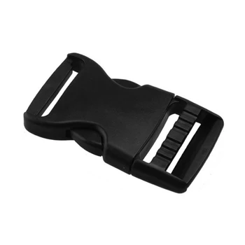 

10pcs Bracelets Adjustable Side Release Survival Safety Backpack Contoured Curve Buckle School Bag Slimwaist Durable Plastic