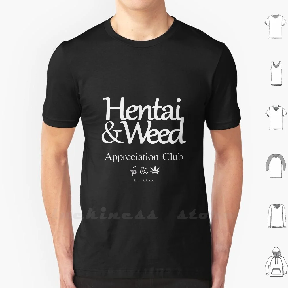 Hentai &amp Weed T Shirt Ringer Cotton Stoner Weeb Weeaboo Япония Ecchi Lewd Pervert | Мужская одежда