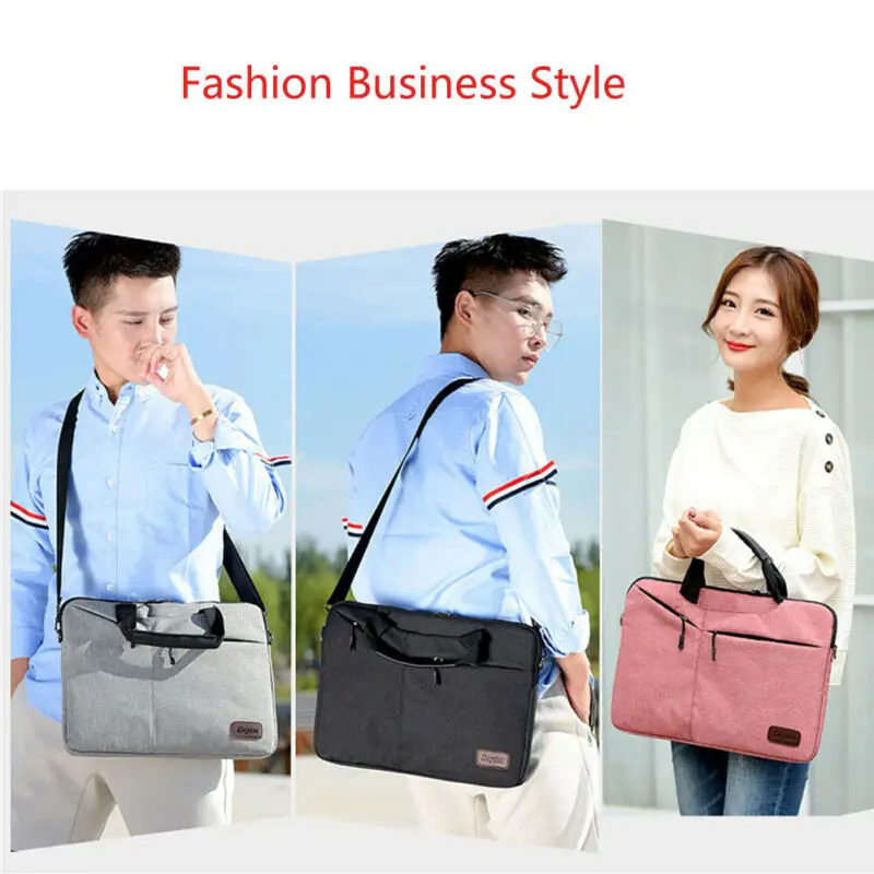 

Business Travel Computer Pouch For Men Briefcase Fashion Multifunctional Durable Protection Shoulder Bag