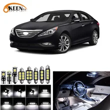 ##Special Price 9Pcs Super Bright Canbus T10 W5W Led Bulbs For Hyundai Sonata 2011-2014 Car Interior Light Kit Map Dome Trunk Plate Light Canbus ##Special Price 9Pcs Super Bright Canbus T10 W5W Led Bulbs For Hyundai Sonata 2011-2014 Car Interior Light Kit Map Dome Trunk Plate Light Canbus