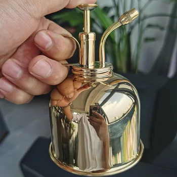 

Copper Plant Flower Watering Can Pot Spray Bottle Garden Mister Sprayer Hairdressing Watering Pot Practical Garden Tool
