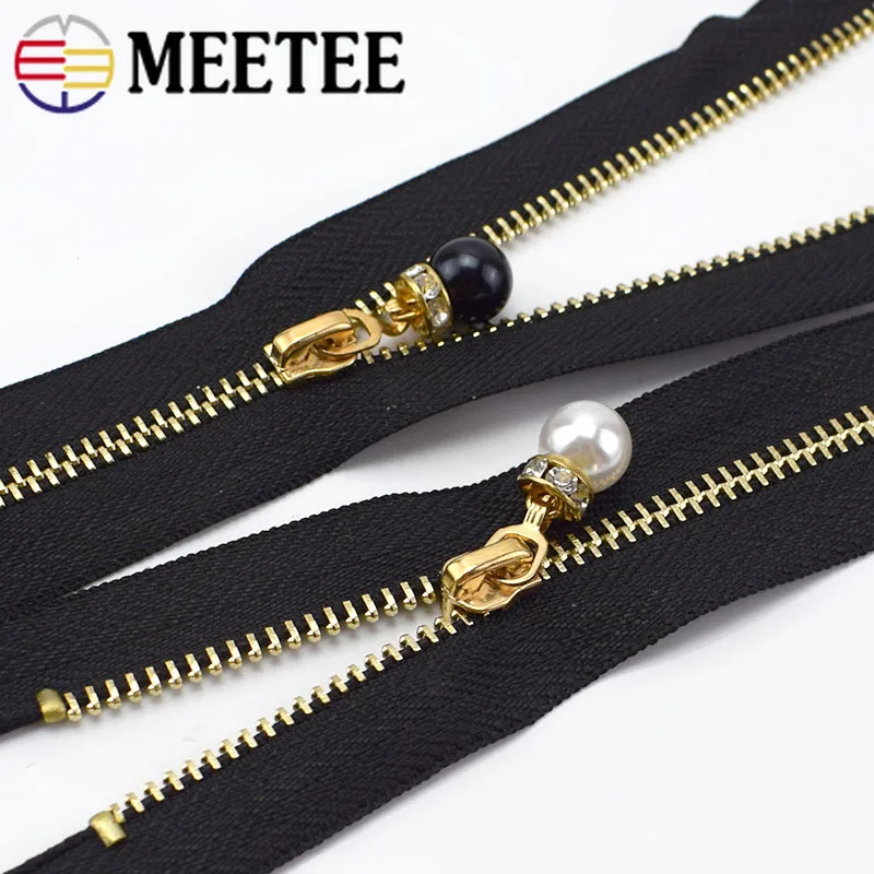 20 штук/50 шт в наборе, Meetee 3# металлическая близкий конец застежки-молнии 20/30 см для застежки-молнии для пошива сумок пуховик, куртка, юбка, Костюмы аксессуары ZA222
