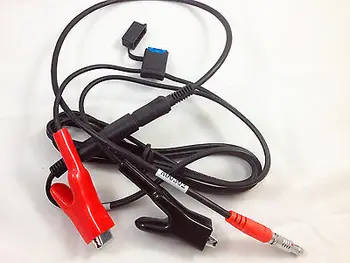 

NEW External Power Cable with Alligator Clips for Topcon HiPer or HiPer Lite