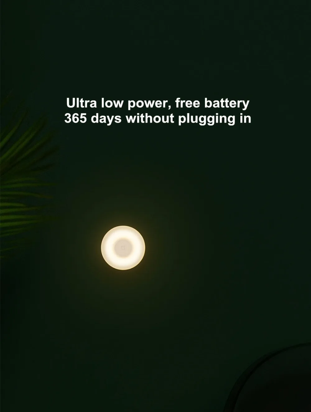 (Presale) 2019 Xiaomi Mijia Night Lamp Light 2 Generation 360 Degrees Magnetic Rotation 2 Level Brightness Adjustment (12)