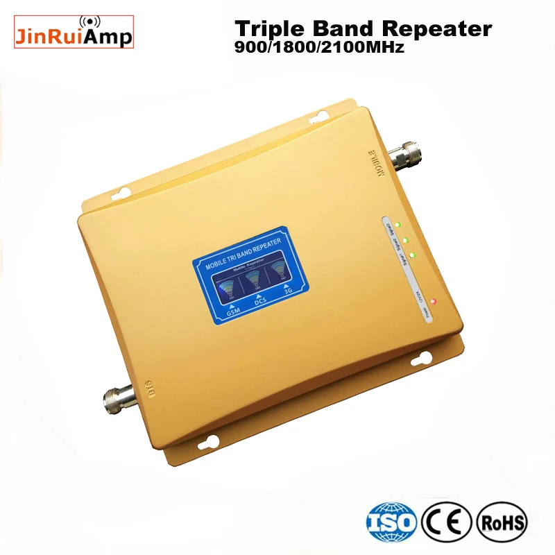 2g 3g 4g  gsm repeater 900 1800 2100 TriBand gsm 900 dcs 1800 wcdma 2100 Cell Phone tri band Signal Repeater Booster amplifier (5)