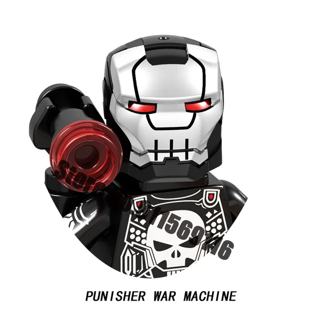 Superhero Iron Man Building Blocks Bricks Pepper Ultron Tony Stark Mark War Machine Action Figures Kids Toys Christmas Gifts H-GD237