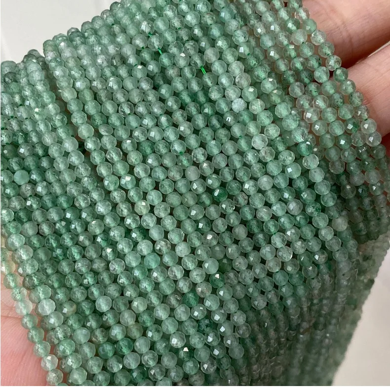 Рисунок 5 - Натуральные граненые круглые бусины