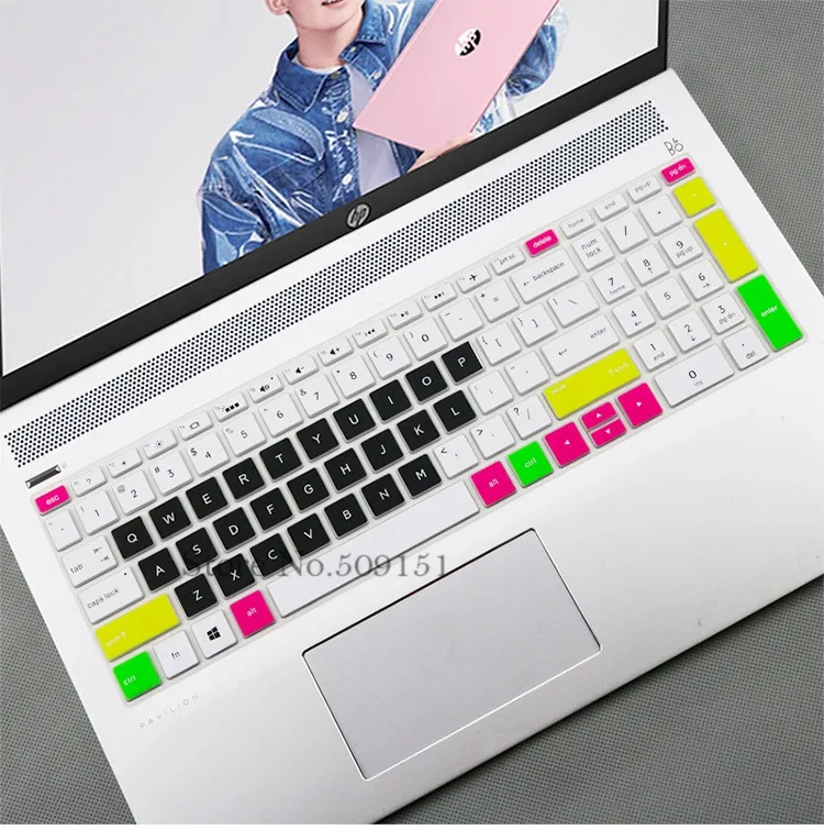 Для струйного принтера Hp Pavilion 15 15-Db0011Dx 15-Db0069Nr 15-Db0031Nr 15-Db0066Wm 15-Db0083Cl 15-Db0990Nl 15,6 дюймовый ноутбук клавиатура кожного покрова