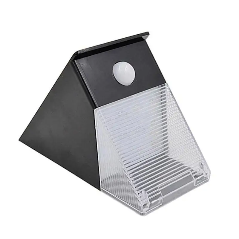 

12LED Solar Power Motion Sensor Wall Light ABS and PS Simplicity Triangle NI-MH Battery Outdoor Garden Pathway Security Lamp