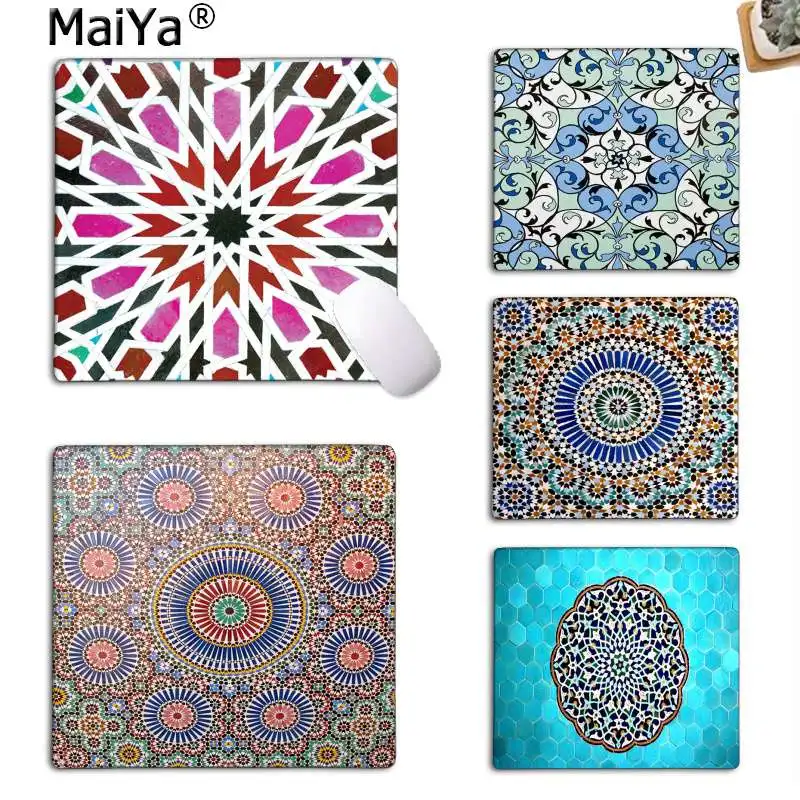 MaiYaCa новый дизайн красочная Марокканская мозаика от micklyn маленький коврик для