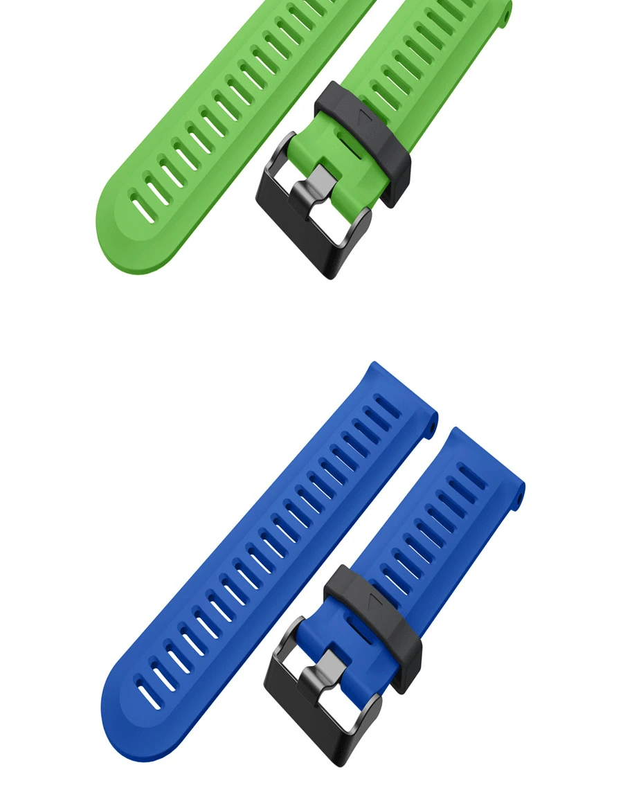 Красочные 26 мм Открытый спортивный силиконовый ремешок для часов Замена браслета часы для Garmin Fenix 5X 6X Pro 3 HR часы ремешок