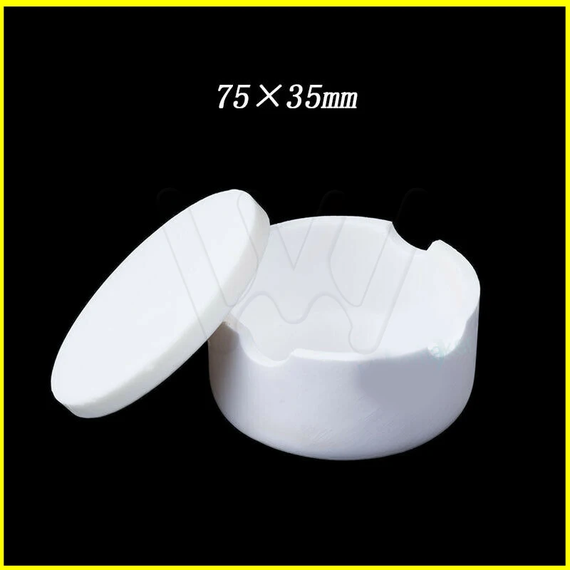 Dental CAD Crucible for Zirconia Crowns Sintered Round Shaped 75mm90mm Crucible (3)