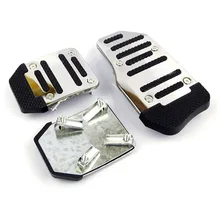 Педаль управления подачей топлива автомобиля из нержавеющей стали само-Ручная Шестерня универсальная противоскользящая Тормозная педаль сцепления HS-138 поставки